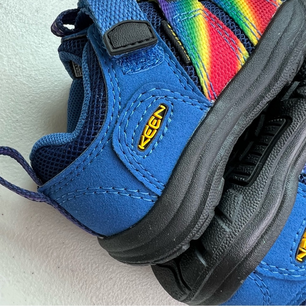 Keen Newport H2 Bright Cobalt Blue Rainbow Sandals - Picture 11 of 13